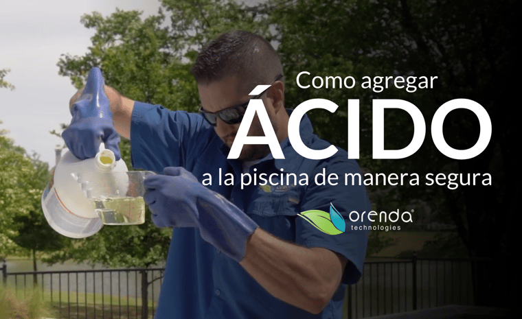 como agregar acido